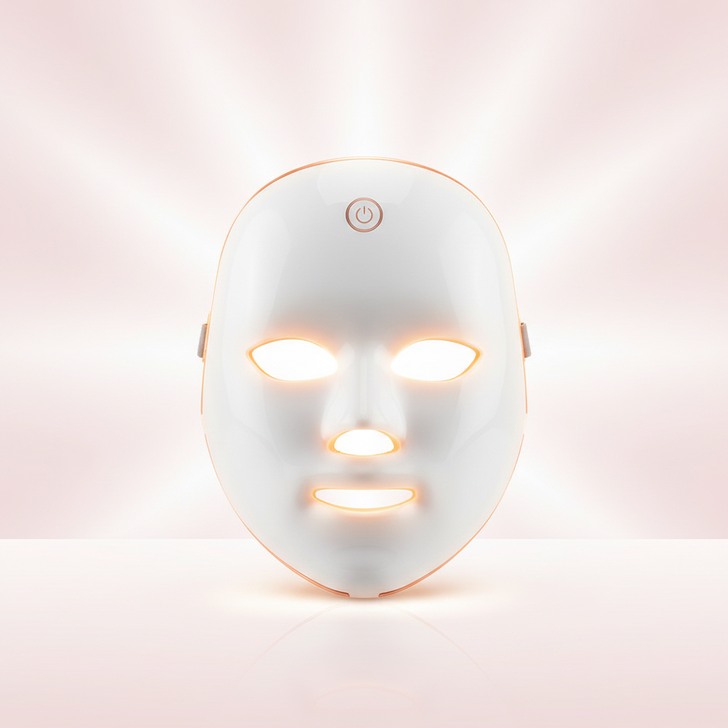 LumiMask Pro LED face mask clean clinical feminine hero image