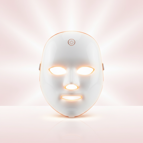 LumiMask Pro LED face mask clean clinical feminine hero image
